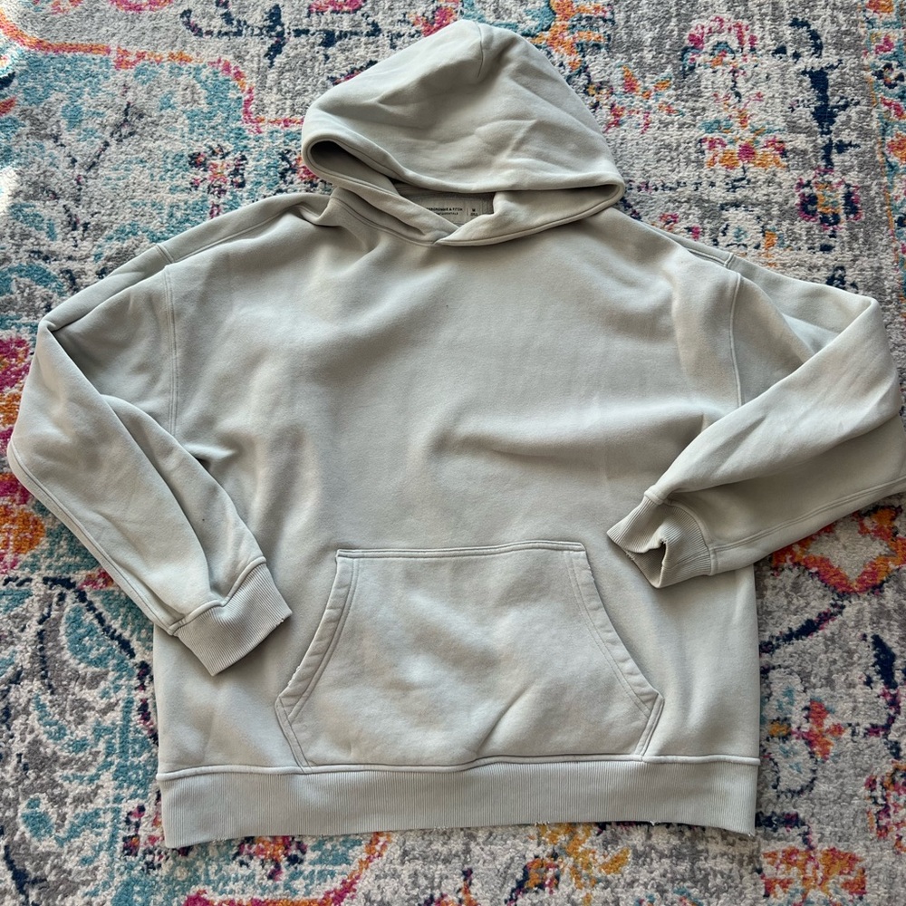 abercrombie essential popover hoodie